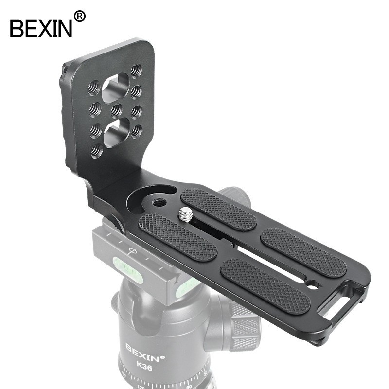 Beixin SLR Cámara de liberación rápida vertical raqueta tablero adecuado para sombra SC Dajiang estabilizador PTZ tipo L liberación rápida tablero Accesorios