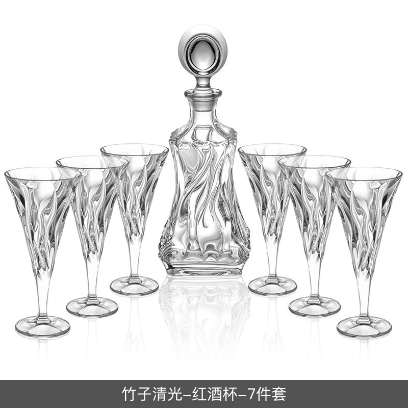 Vaso de whisky de cristal de alta gama importado de la República Checa, vaso de licores, vaso de vino extranjero, regalo de alojamiento, conjunto de vinos de lujo