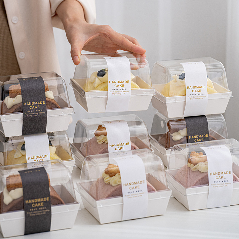 Quilt Roll Packing Box Net Celebrated Cake Roll Towel Roll Box Mu Si Cut Dessert Box Cut Cake Packaging Box