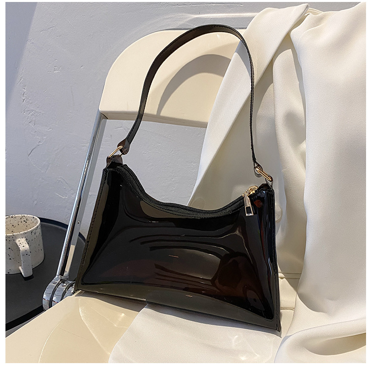 Women's Small Spring&summer Pvc Fashion Underarm Bag display picture 1