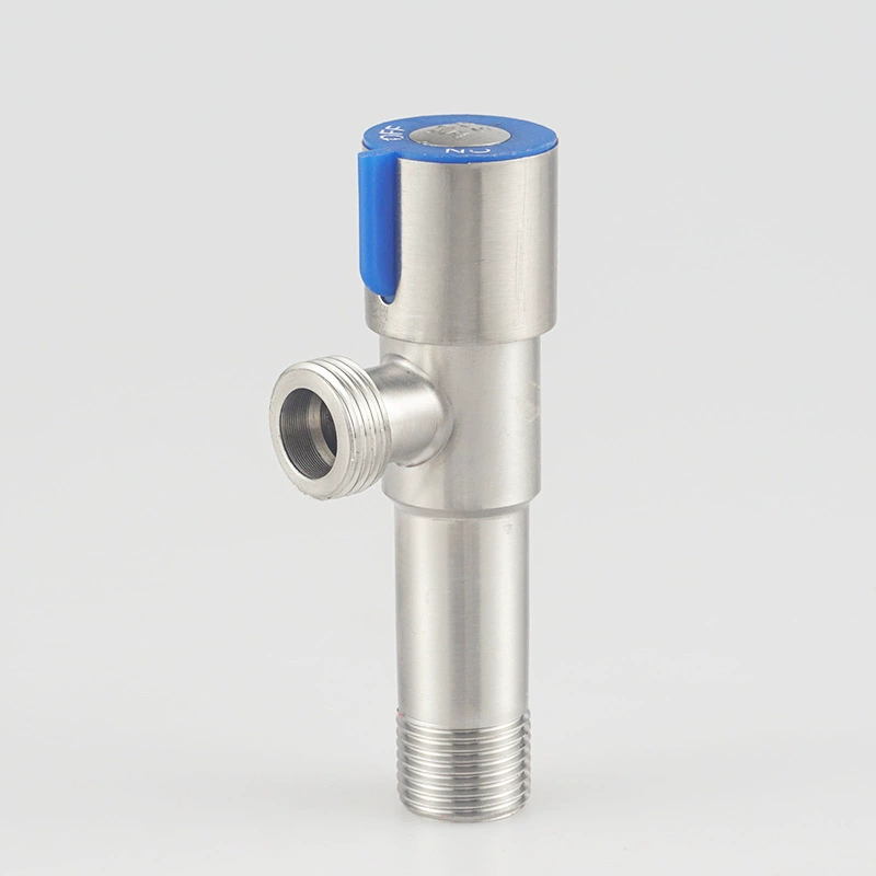 Factory direct supply stainless steel brushed anti -freezing, anti -freezing, cold and cold triangle valve water heater first entered two monks 4 points