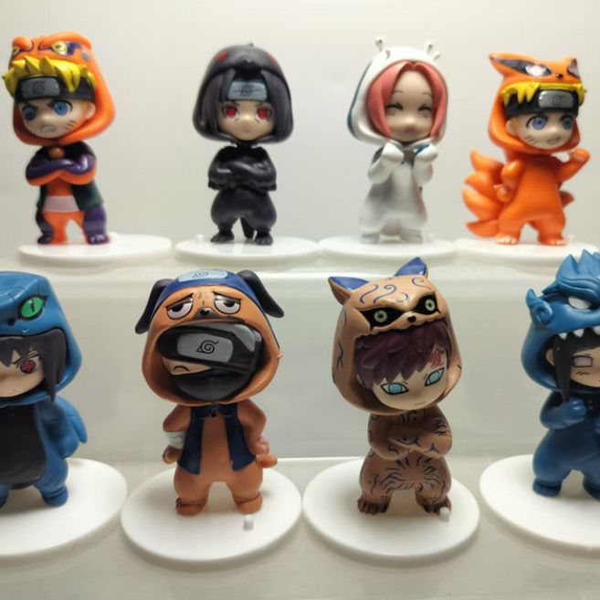 Naruto, minifigure, full set
