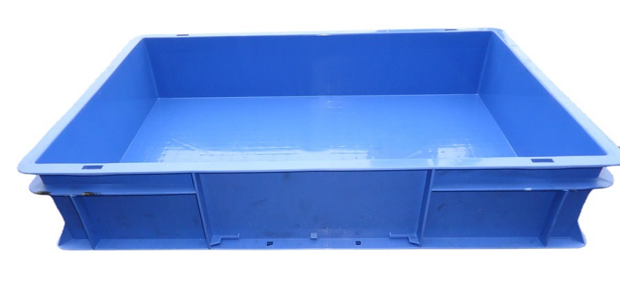 物流箱600-120批发物车间周转流箱可配盖物流箱
