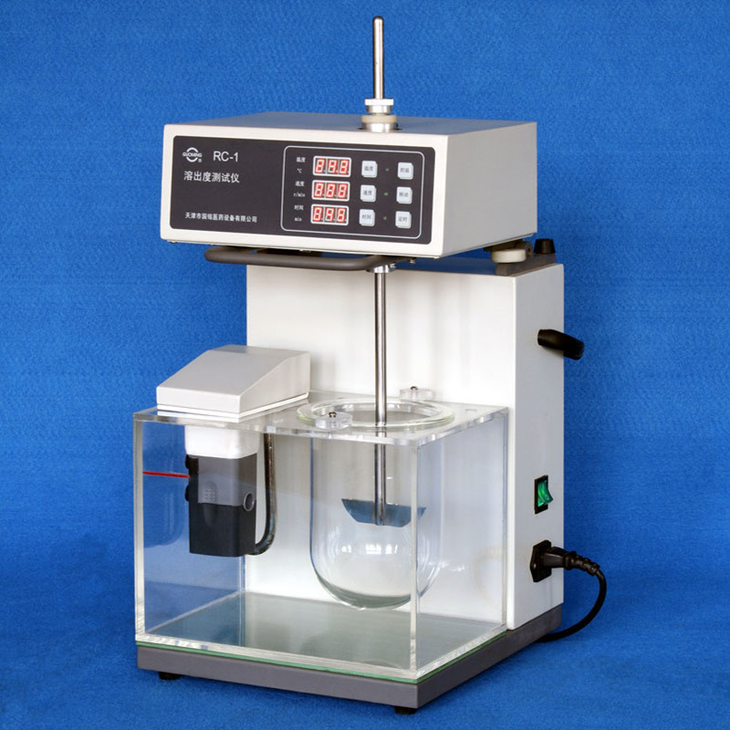 Tianjin Guoming RC-1 Dissolution Tester One Cup One Bar Manual Flip Dissolution Tester