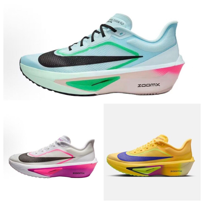 Cross-border men's shoes, ZoomFLY6, low-top, thick-soled, marathon running shoes, carbon plate athletic shoes, casual shoes, breathable mesh, women's shoes Cross-border men's shoes, ZoomFLY6, low-top, thick-soled, marathon running shoes, carbon plate athletic shoes, casual shoes, breathable mesh, women's shoes