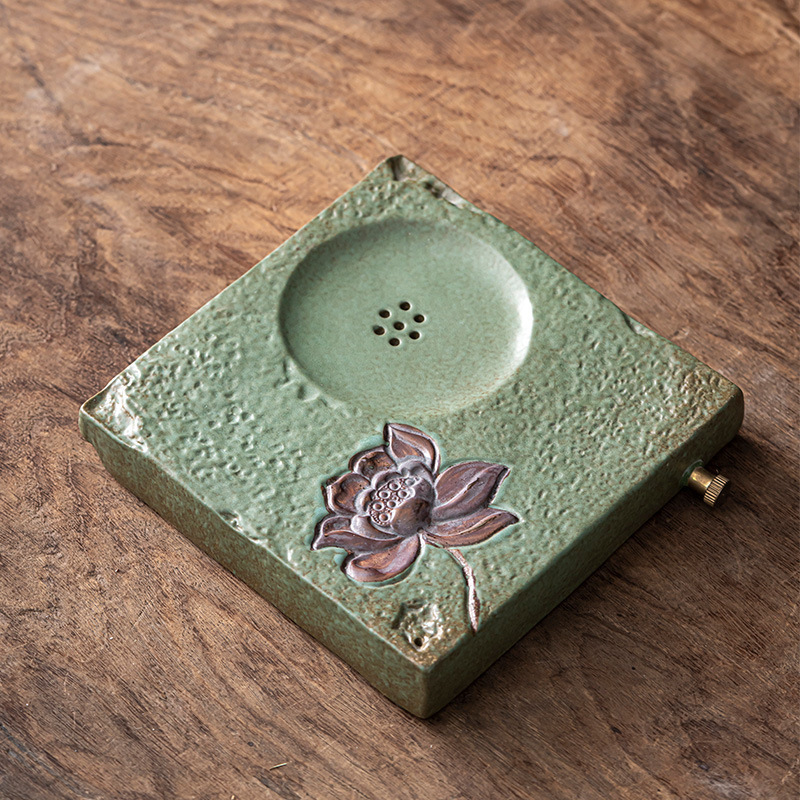 Creativo japonés Kung Fu té juego traje hogar cerámica té taza tetera gres simple viaje portátil una olla tres tazas