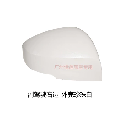 signal, 2021 to 2026 Aion – Rear mirror/rearview mirror assembly - passenger-side-right-shell-pearl-white