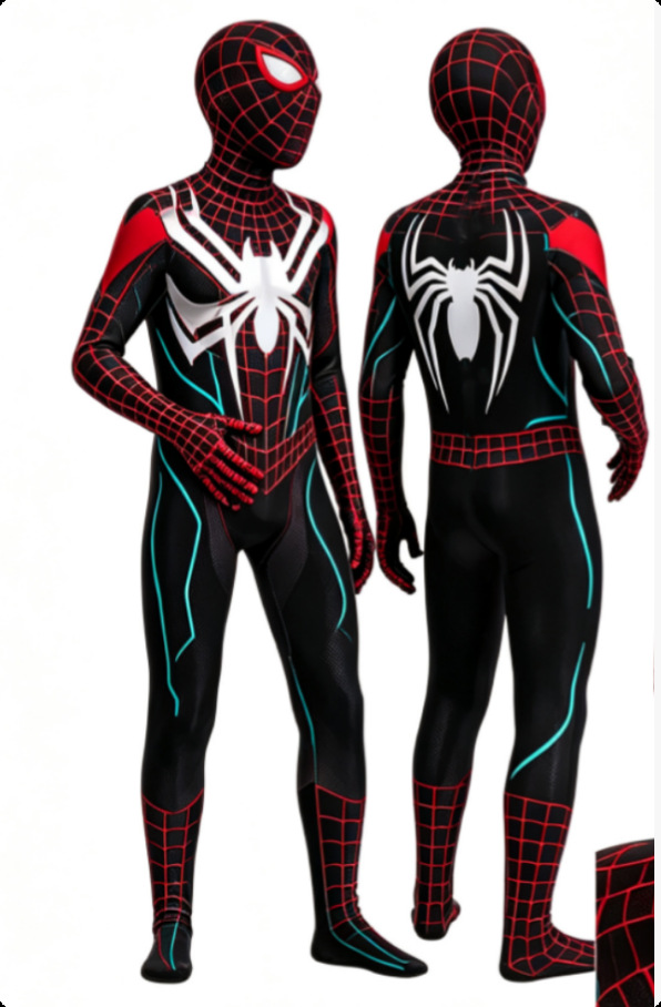 Mono de Cosplay para Niños Spider-Man 2 de Poliéster para Halloween y Fiestas image 10