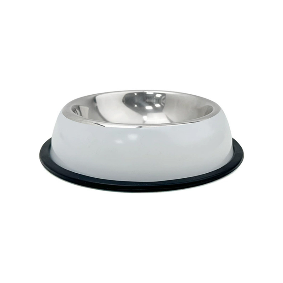 Tazón para perros Tazón para perros Tazón para perros Tazón para mascotas de acero inoxidable anti-volcado Tazón de arroz para perros Tazón de agua Suministros Tazón para mascotas Tazón para gatos antideslizante