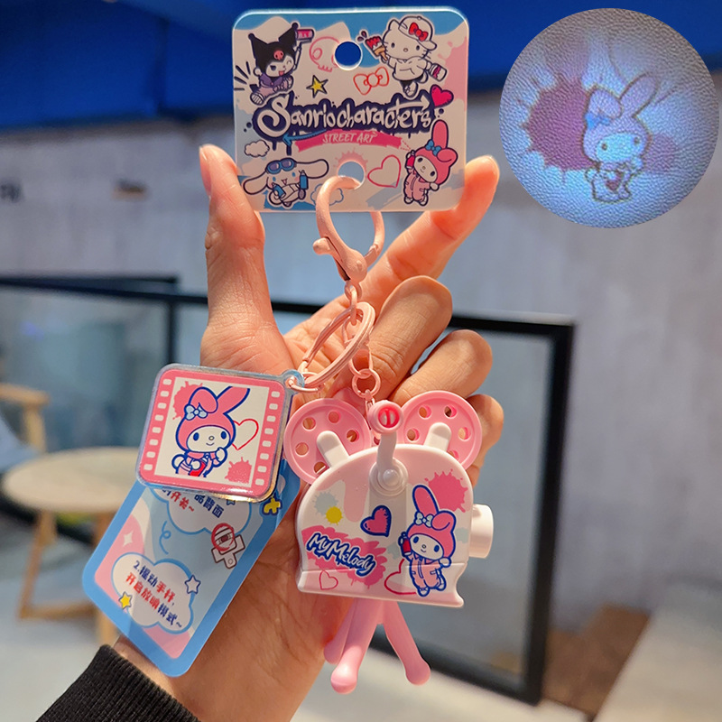 2026年新作正規品サンリオクロミぬいぐるみキーホルダー女性向け可愛いハローキティぬいぐるみカメラ小物