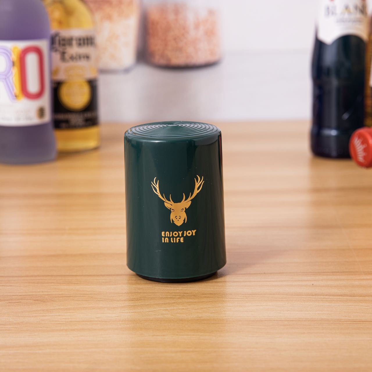 Emerald Elk PP bottle opening