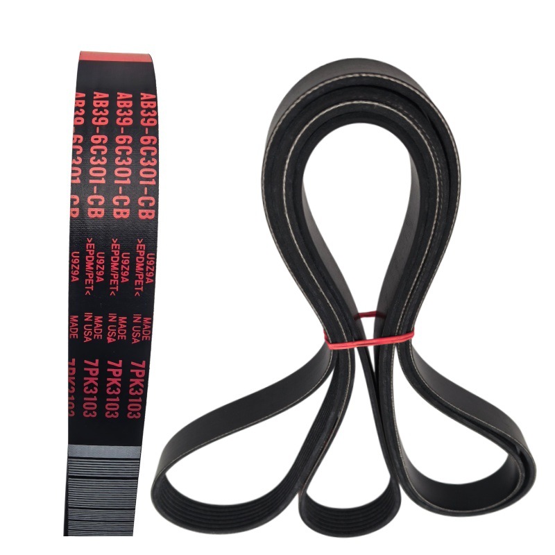 AB39-6C301-CB is suitable for Ford Ranger T6 3.2 engine belt 7PK3103 cross-border e-commerce