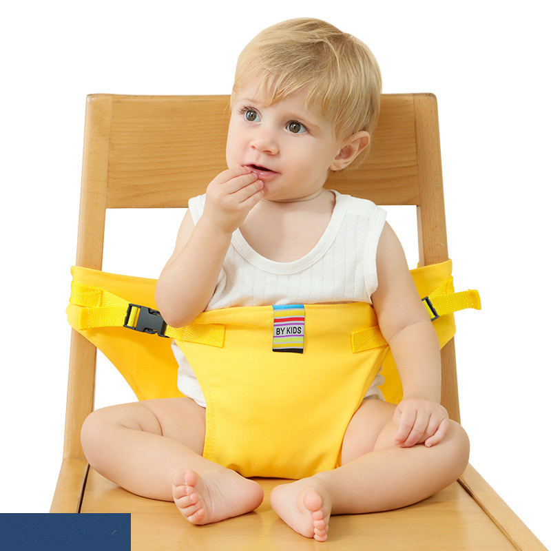 Baby high chair seat belt, portable baby high chair fastening strap, child travel seat strap, safety belt