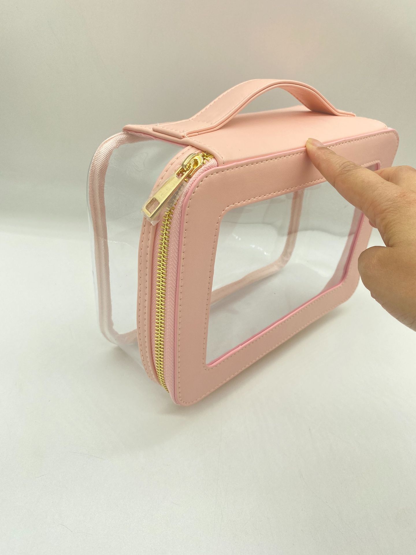 ����͸��PVC��ױ����ױƷ��װ���ɰ��๦�ܷ�ˮС���ữױ��