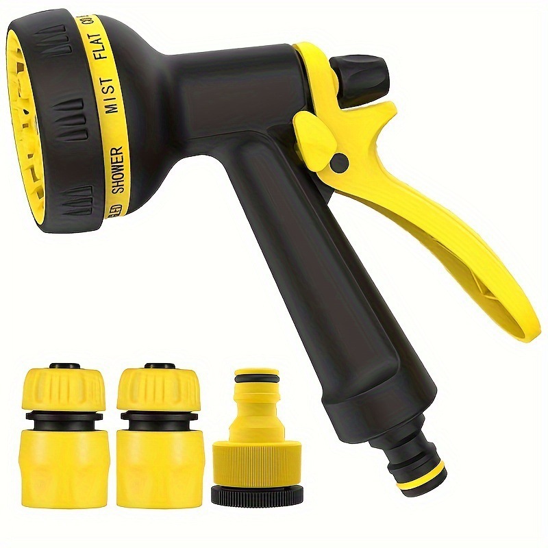 高压喷枪多功能水枪家用灌溉喷洒花园喷枪园林花洒喷头浇水工具