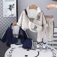 儿童春装套装男女童2025春款洋气外套春季运动三件套厂家批发外贸