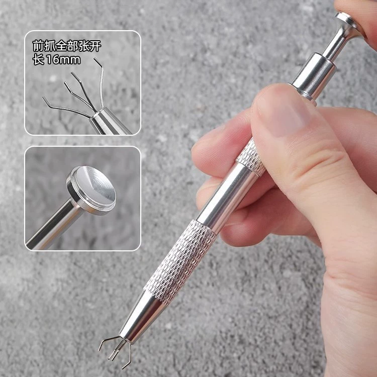 Губка для ногтей, поглаживая губку