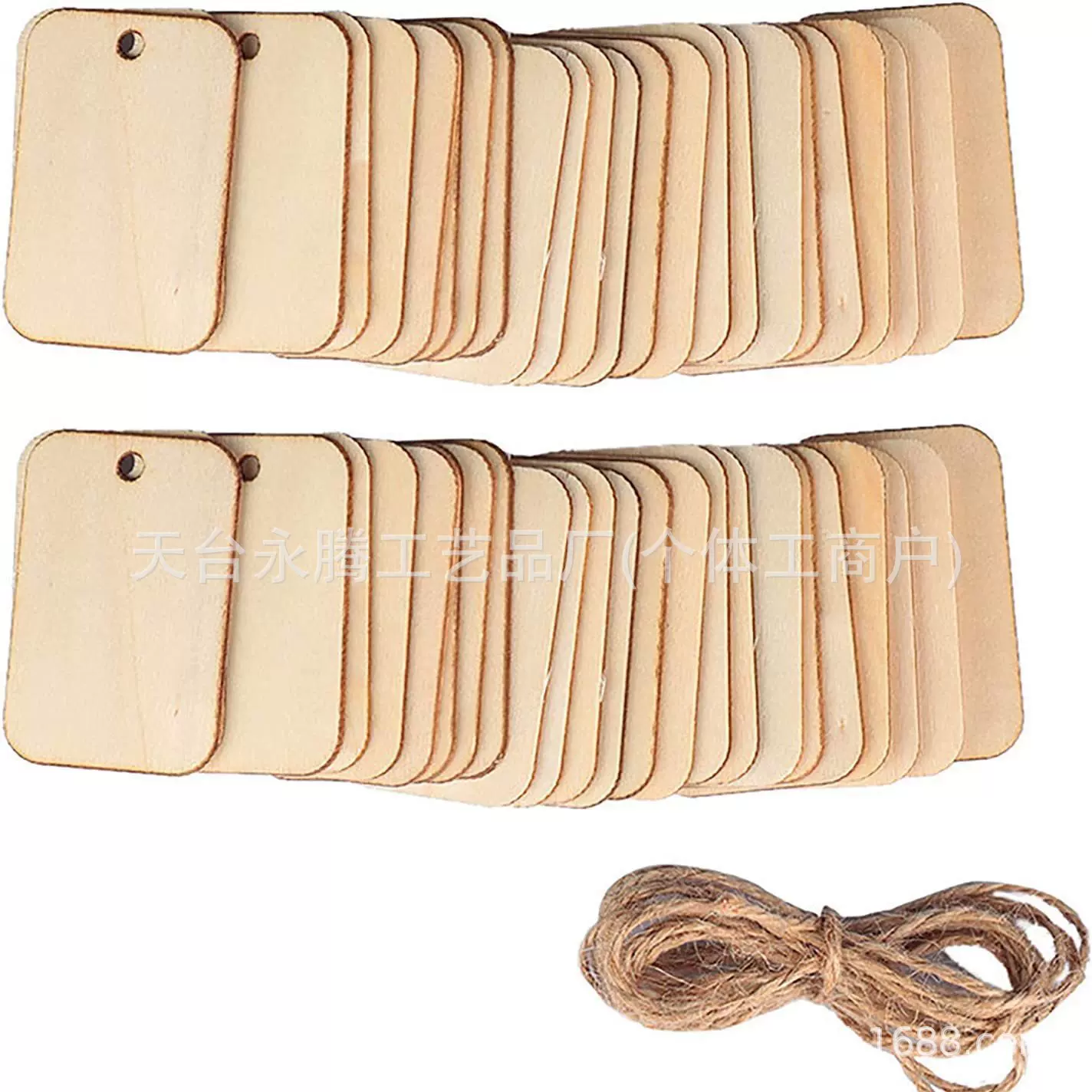 小木片木质工艺品签到空白小挂牌手绘diy许愿牌木胚写字涂鸦画画