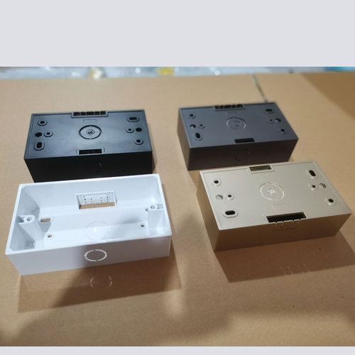 Gosimple Dark Grey 146mm High 35mm/40mm Wall Box Connector Junction Box Wall Outlet Switch Baseplate British 3*6