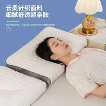 宿舍成人枕套泰国天然乳胶枕头枕芯护颈椎助睡眠家用一对单人学生