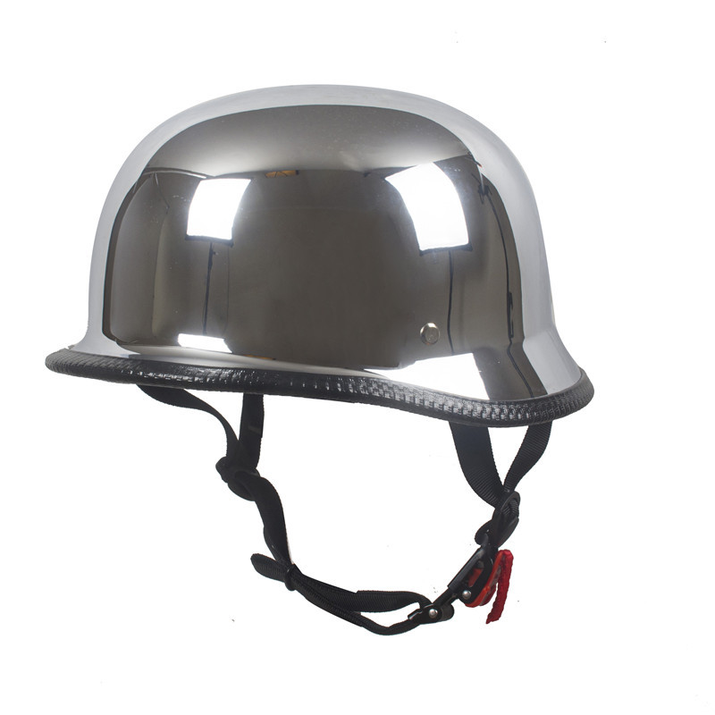 Cross-border Special for Electroplating Retro Battery Electric Car Helmet Battery Car German Retro Men's and Women's Four Seasons Foreign Trade Helmet
