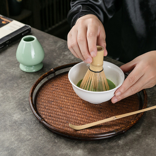 Wholesale Japanese matcha tea set, one hundred tea brushes, Song Dynasty tea-making tools, three-piece set, bamboo tea spoons