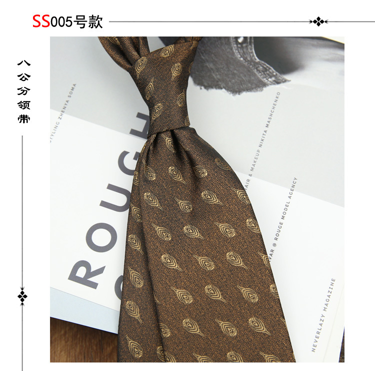 8CM 남성용 넥타이 스타일 005