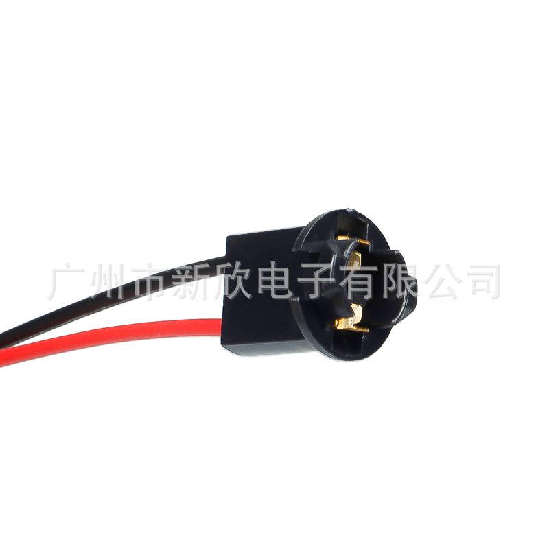 w5w T10 conector de alimentación de cable de extensión de lámpara de automóvil con conector de base de cable de enchufe de lámpara de ancho de línea de luz nocturna