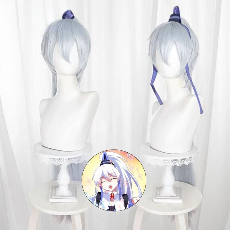[My Master Brother Brain Has Pit Printed Flying Stars] Matte Texture Wig Wig Wholesale Two-Dimensional Wig