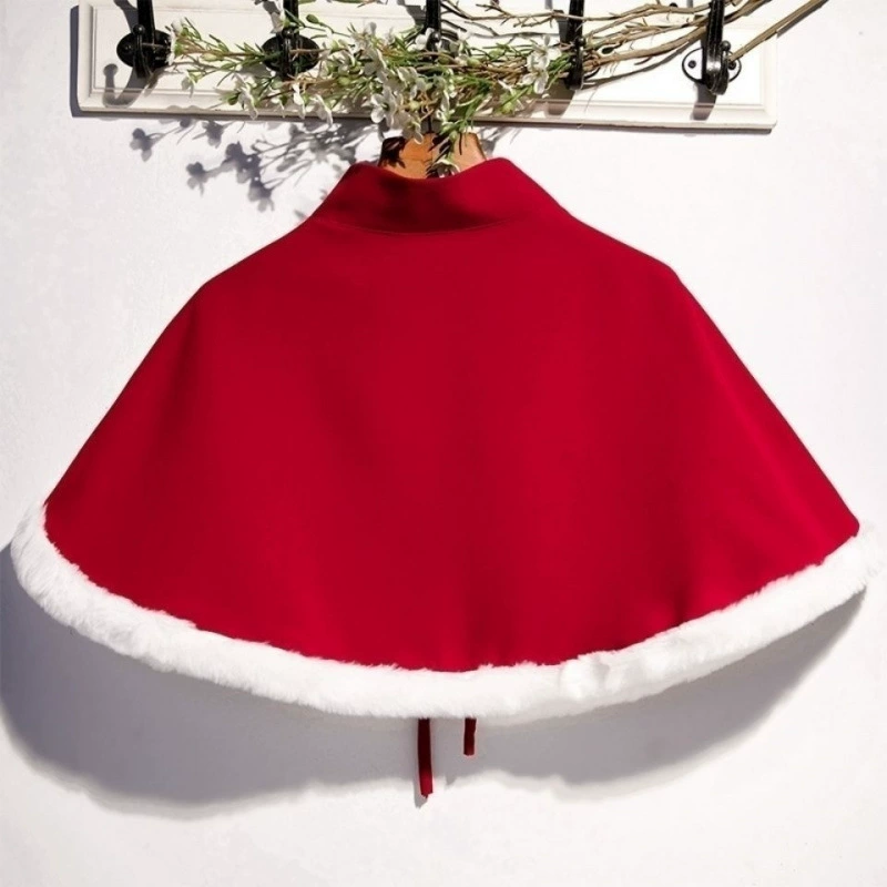 Осенний и зимний новый толстый мм300 кг очень большой размер улучшенный Hanfu Han элемент lolita с капюшоном плащ куртка 2