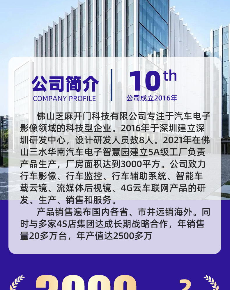 Y2026 Driving Recorder 360 ° Mobile Phone-Connected Adas/Bsd Parking Monitoring 4K Four-Lens Electronic Radar Detector