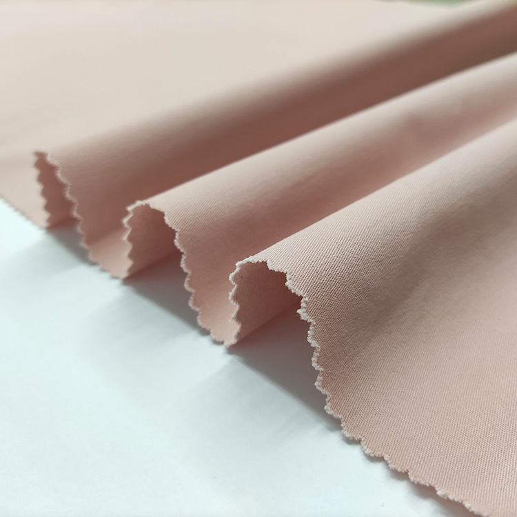 Tejido blando algodón elástico spandex microfibra piel de melocotón tela