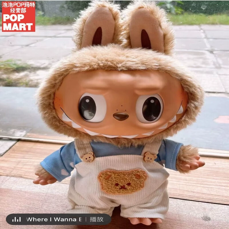 Новая игрушка-плюш Labubu Pop Mart: виниловая кукла Labubu Time to Chill