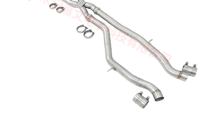 Suitable for Bmw M3 F80 M4 F82 3.0t S55 Resonator-Free Exhaust System Stainless Steel Front and Mid Pipes