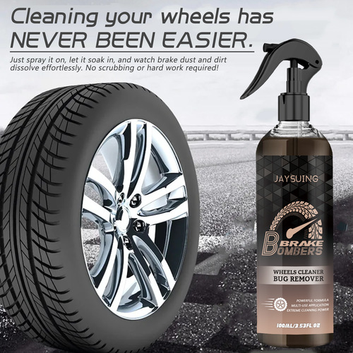 Jaysuing Car Brake Cleaner, Brake Disc Parts Hub Cleaning Polish Maintenance Rust Remover