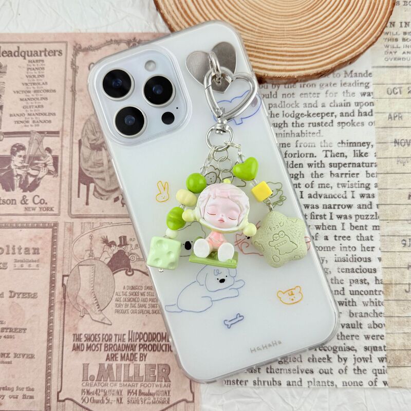 SP 温度携帯電話チェーン変更ベビーバブルマートかわいいキーホルダー手作り diy バックパックペンダント親友ギフト|undefined
