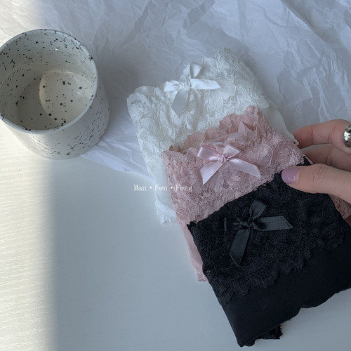 Falling into the skirt 2.0~French sexy lace lace panties for women, low-waist summer thin pure lust breathable briefs