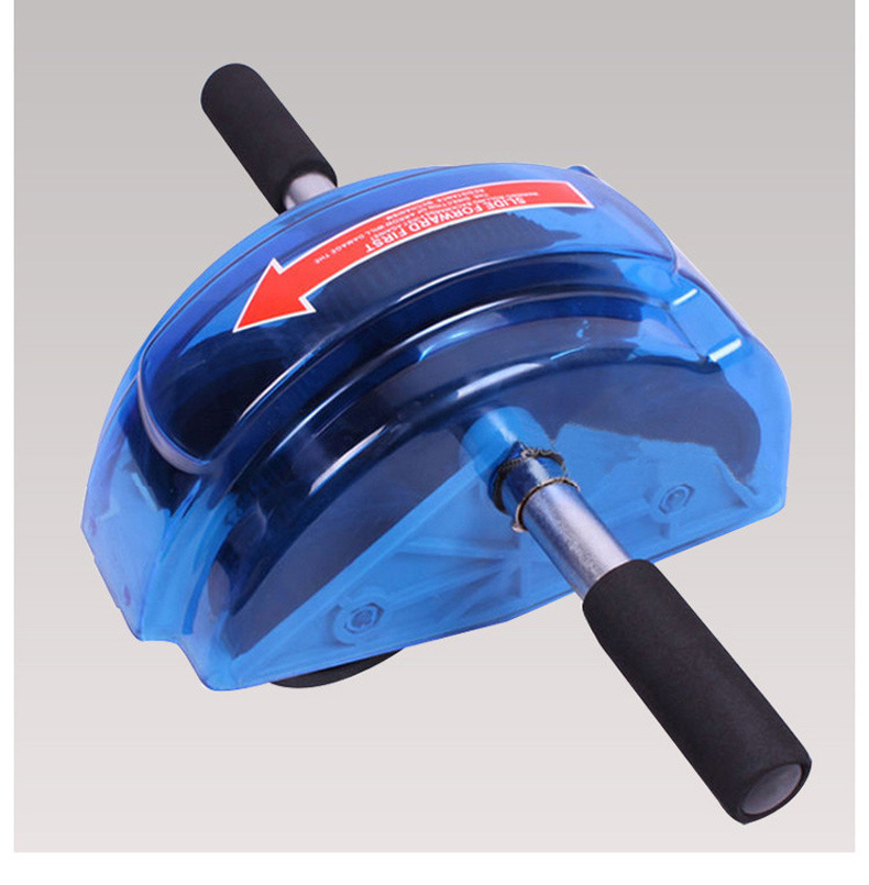 Tipo de rebote rueda abdominal de cuatro ruedas con engranaje rueda de culturismo en casa rueda muscular abdominal entrenador abdominal equipo de fitness en casa
