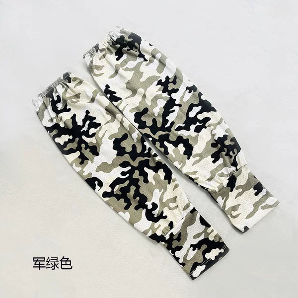 Camouflage Ice Sleeve Men's Summer Breathable High Beauty Loosen Sunscreen Sleeve Fishing Riding UV Protection Gloves