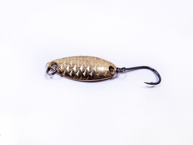 D model horse mouth sequin gold 2g/3cm
