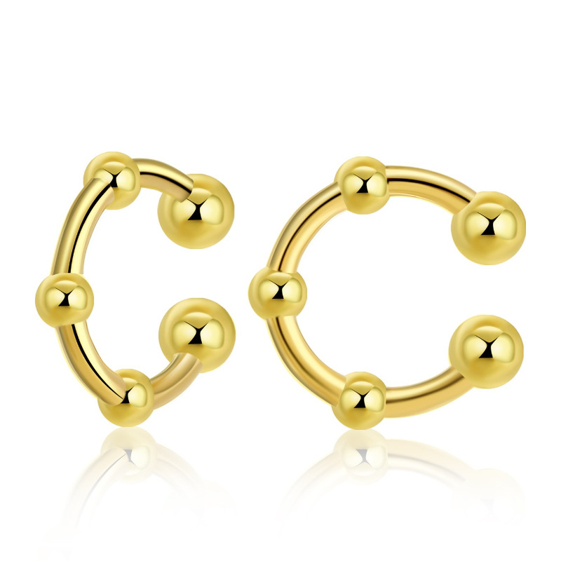 Ear Cuffs Classification 1 Pair Simple Style Commute Geometric Copper Ear Cuffs