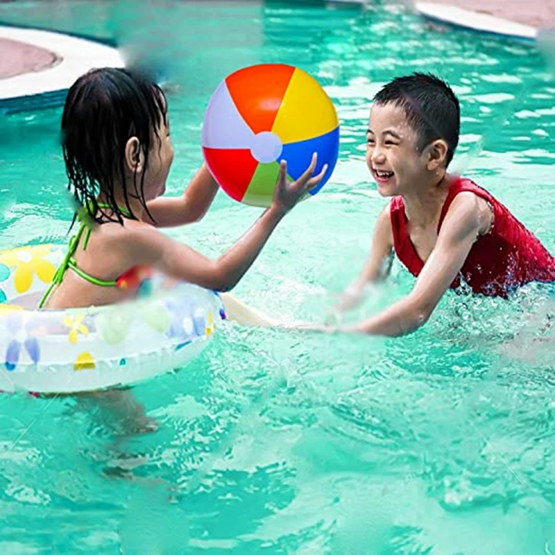 Inflatable beach water polo ball PVC play in water, swimming pool, toy