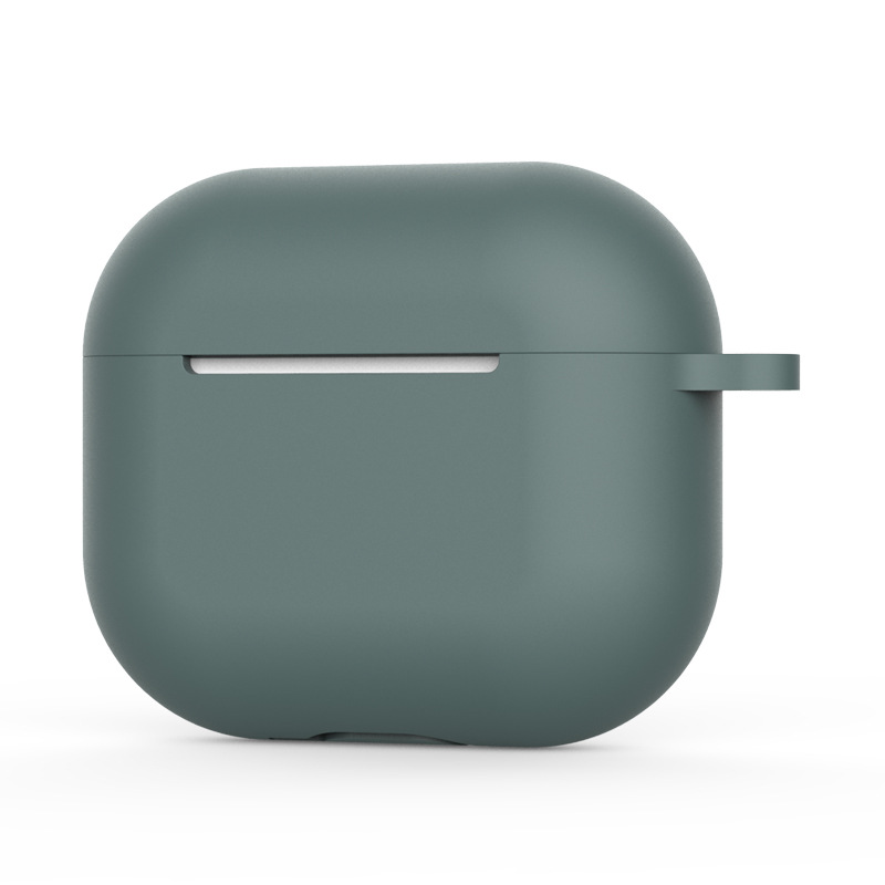 Aplicable a Apple airpods3 auricular caso inalámbrico Bluetooth auricular caso airpods silicona resistente a la caída de la caja protectora
