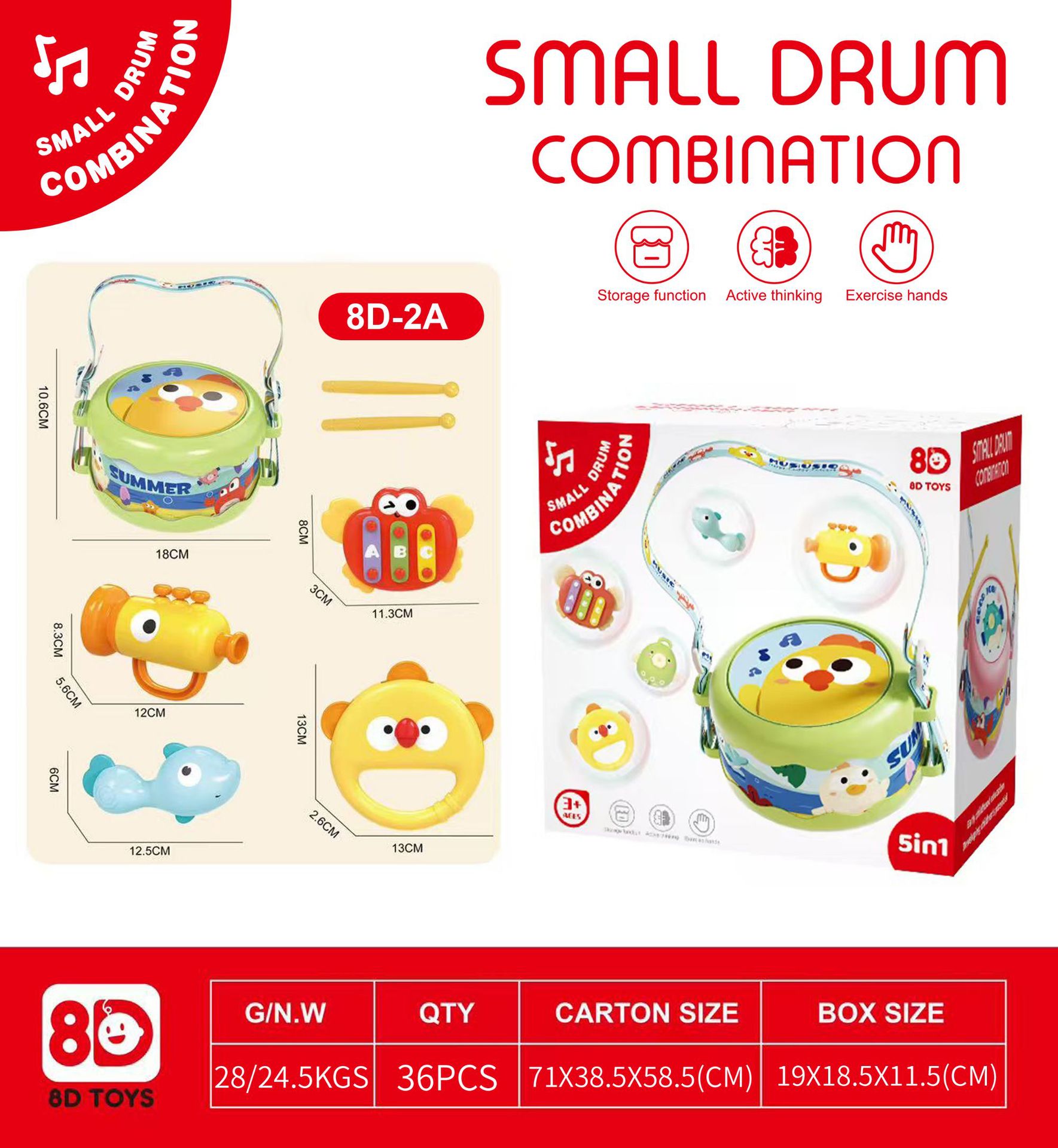 Juegos de percusión para bebés Aliexpress Baby Early Learning 6 meses Juegos para niños