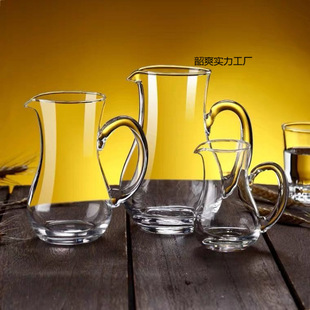Liquor Glass Decanter Set, Decanter, Small Wine Cup for Home and Restaurant Use, Glass Red Wine Jug, Decanter