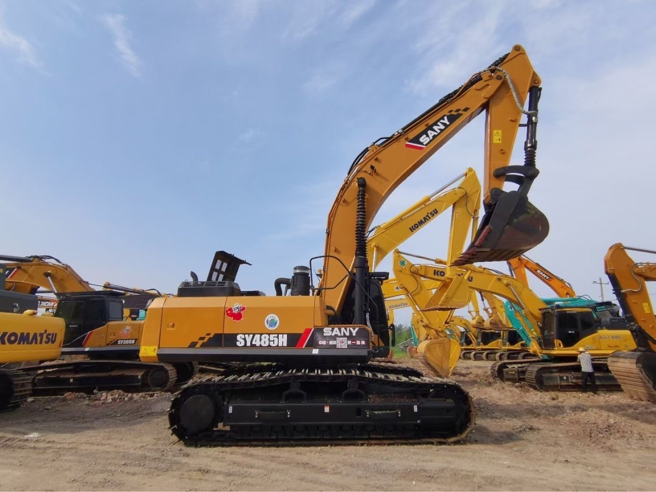 Exportaciones nacionales y extranjeras para comprar excavadoras usadas 485 y 400 excavadoras grandes