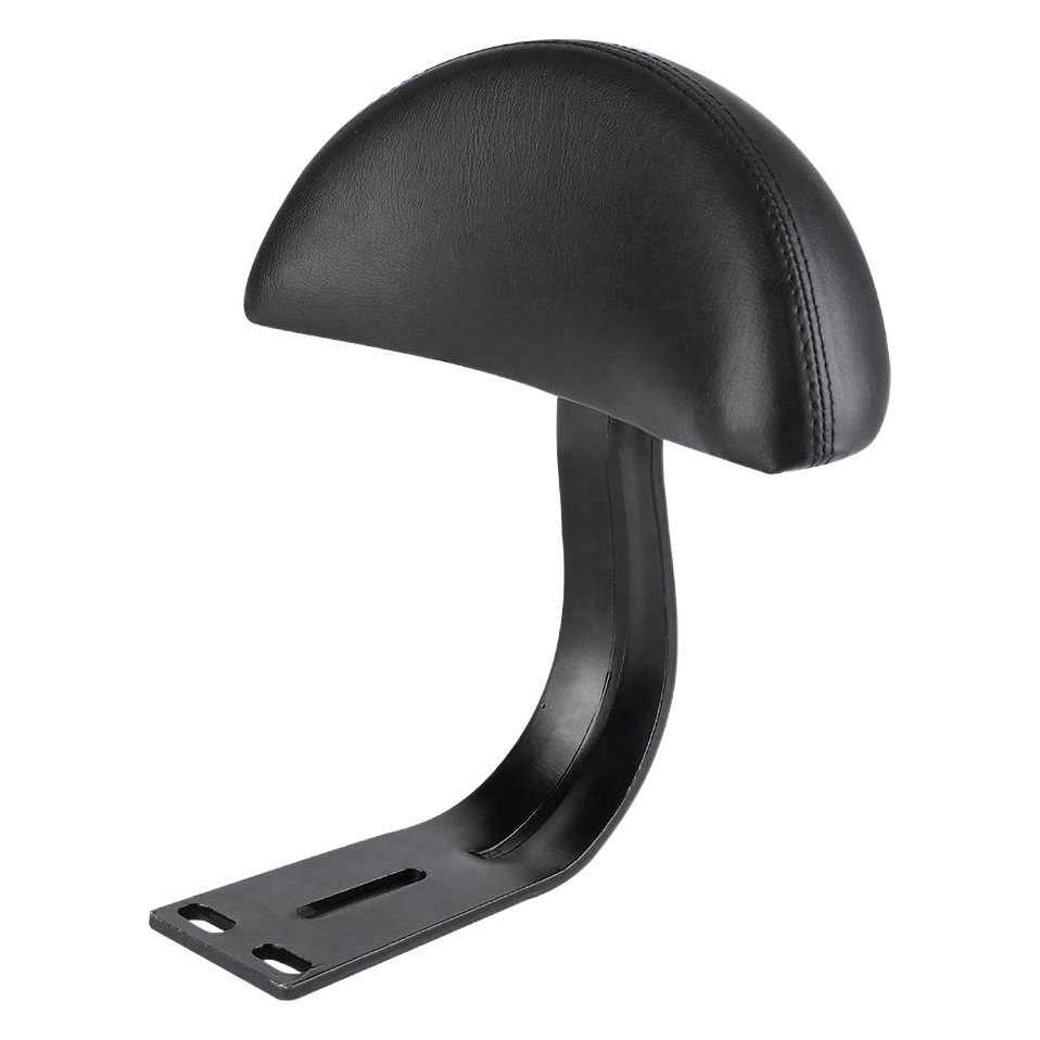 Asiento trasero eléctrico del coche de la entrega de la fábrica con el respaldo de los niños bicicleta eléctrica respaldo de cuero negro