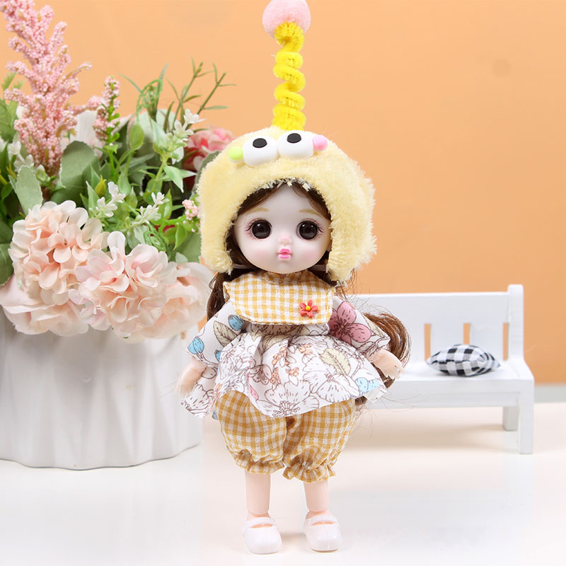 17 cm caja de regalo conjunto de marea constante muñeca Barbie muñeca muñeca cambiante articulaciones muñeca estand móvil