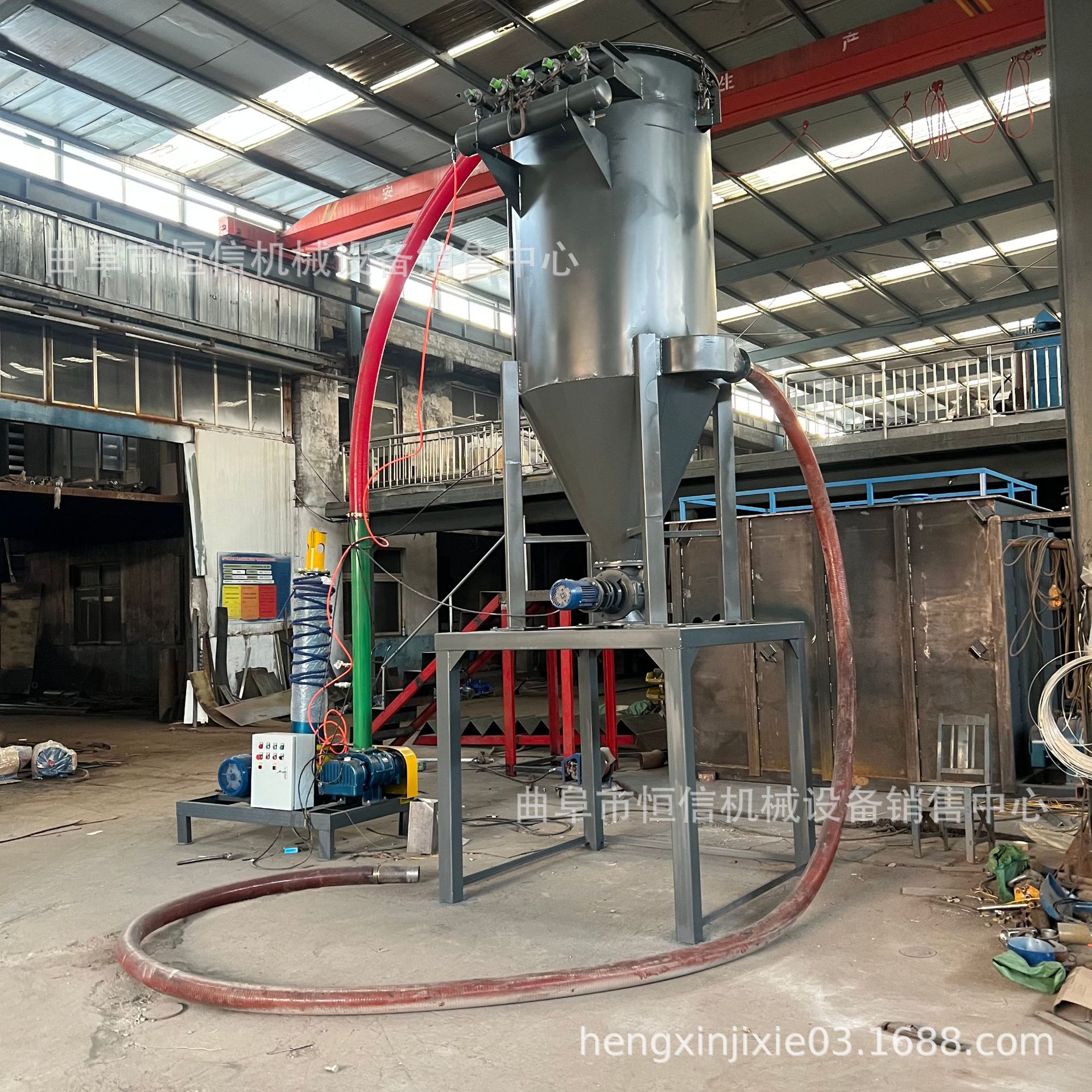 吨包碳黑粉面装吨包气力吸灰机zcjb 重晶石粉装吨包气力吸料机直