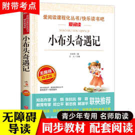 小布头奇遇记原著完整版小学生必读课外阅读书籍正版3-6年级读物